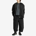 Comme des Garçons Men's Asymetric Bomber Jacket in Black