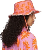 JACQUEMUS Pink 'Le Bob Artichaut' Bucket Hat