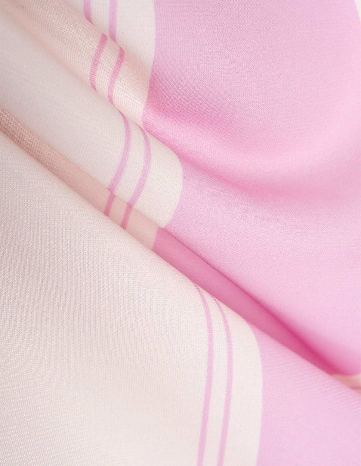 Barrow Pink Striped Triacetate T-shirt