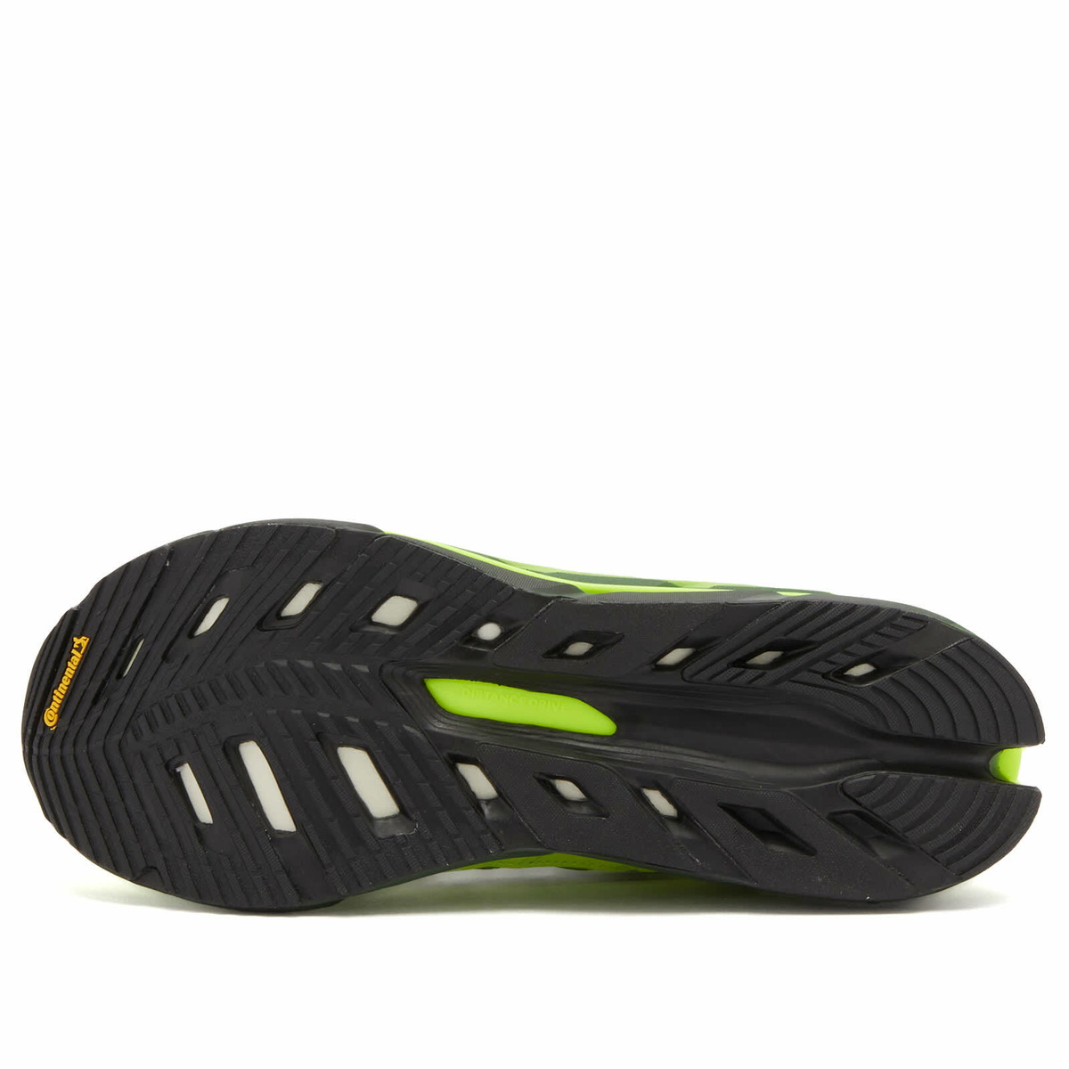 Adidas Adistar HRMY Sneaker in Hi-Res Yellow/Iron Met/Core Black