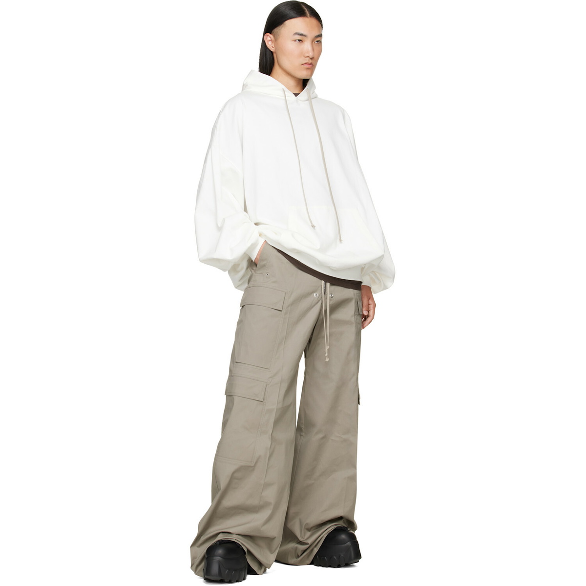 Rick Owens Off-White Tower Hun Hoodie