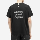 Advisory Board Crystals Men's Pansy T-Shirt in Black