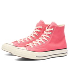 Converse Men's Chuck Taylor 1970s Hi Sneaker in Cherry Balm/Egret/Black