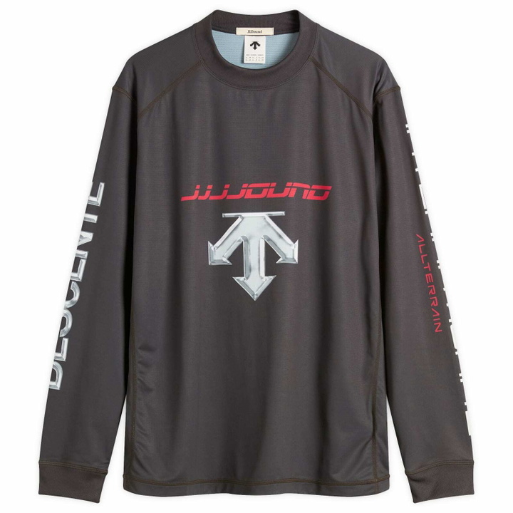 Photo: Descente Men's Allterrain x JJJJound Warm Up Long Sleeve in Charcoal