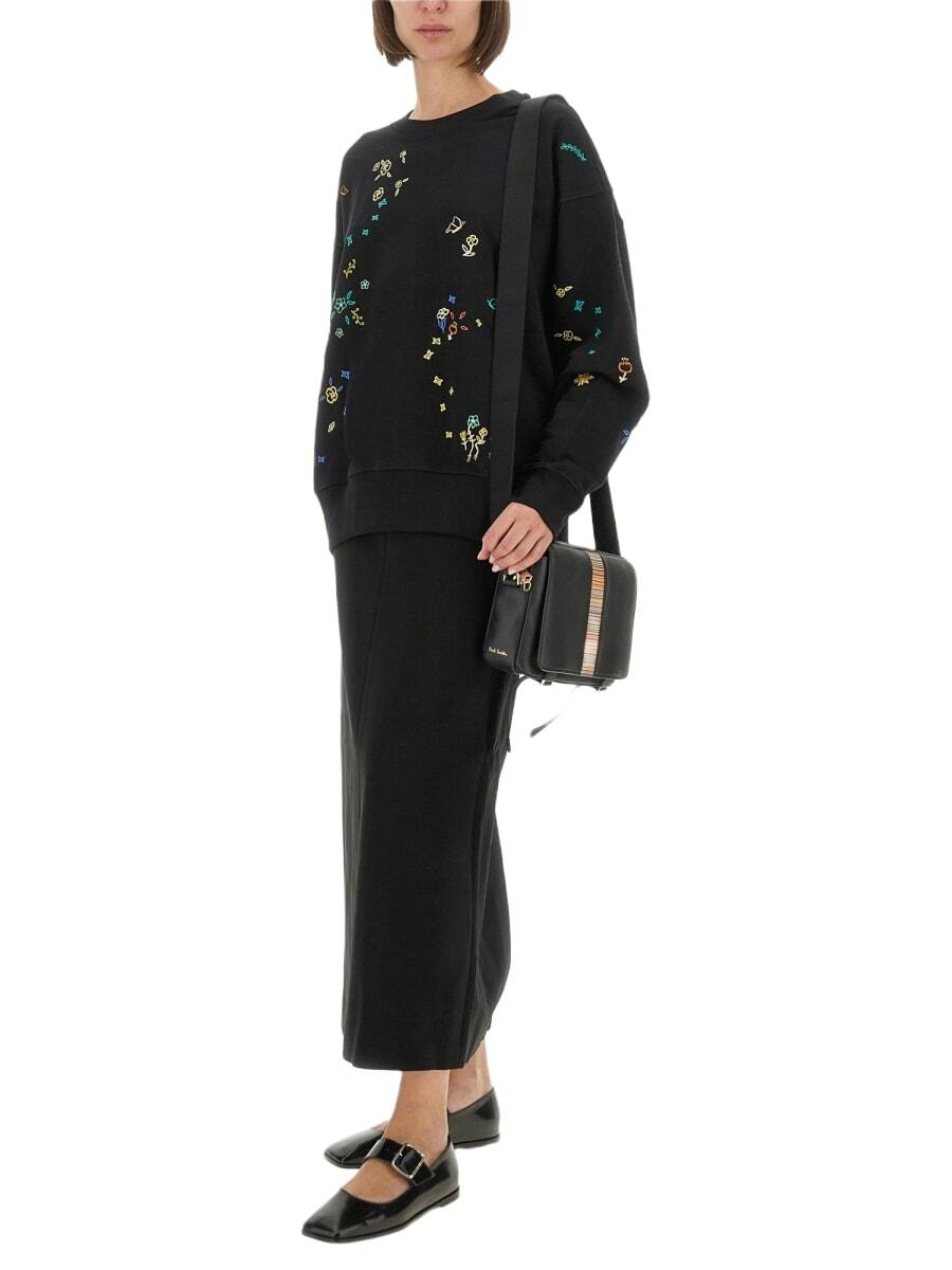 PS by Paul Smith Sweatshirt With floral Embroidery