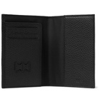 Hugo Boss - Crosstown Full-Grain Leather Passport Cover - Black