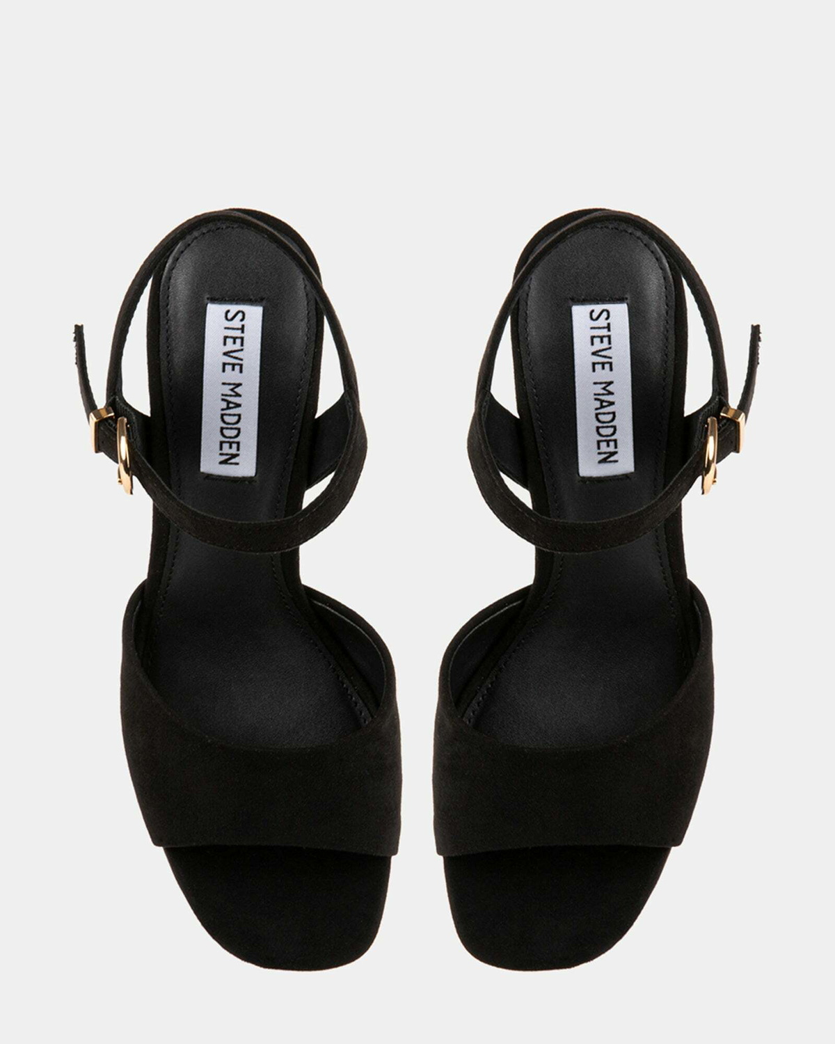 Steve Madden Earthy Heels in Black