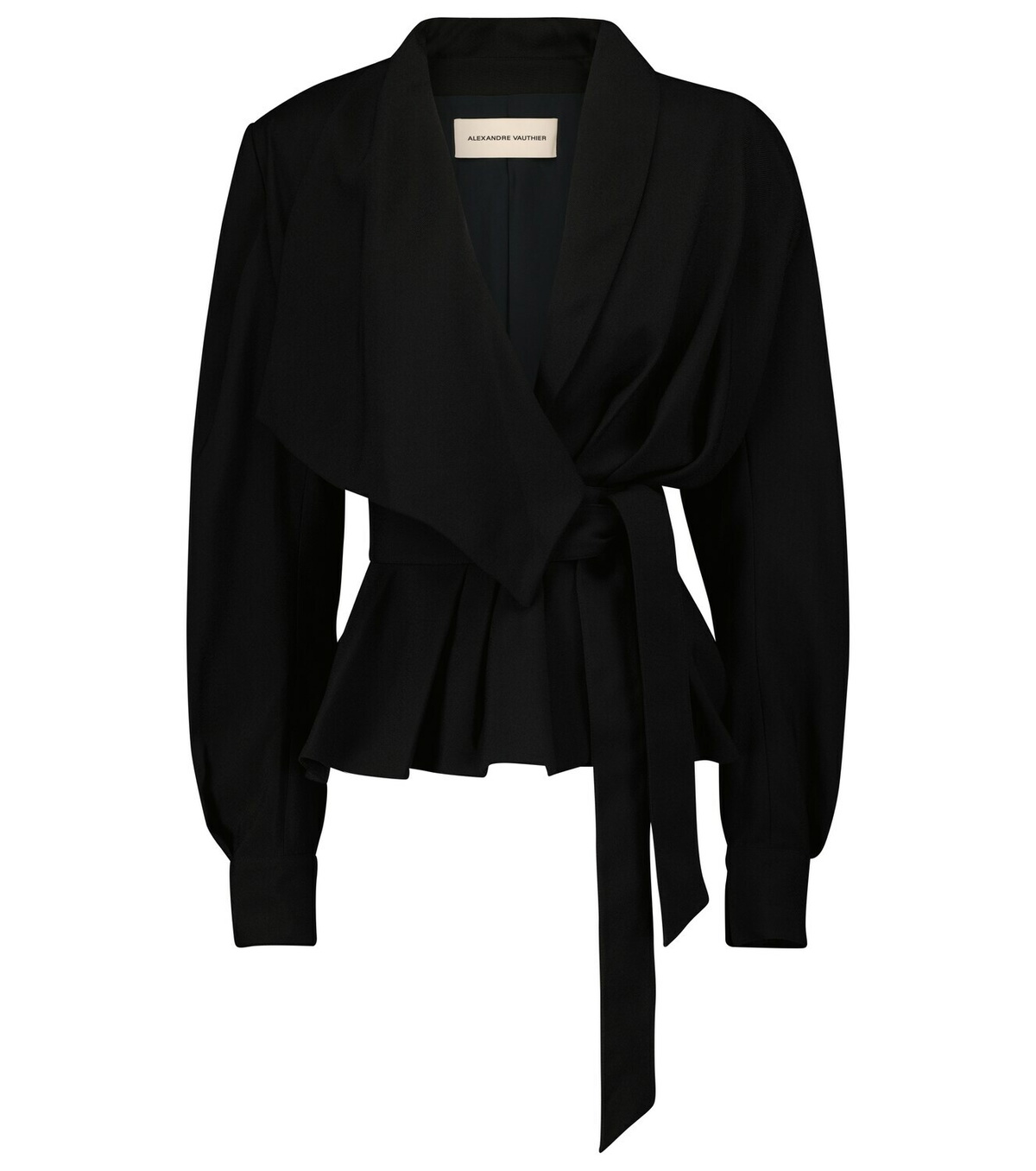 Alexandre Vauthier - Belted peplum jacket