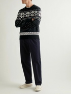 Polo Ralph Lauren - Fair Isle Cotton and Cashmere-Blend Jacquard Sweater - Black