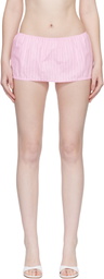 Fruity Booty Pink Stripe Bloomer Skort