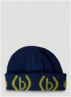 Knit (B).eanie Hat in Blue