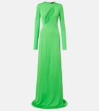 Tom Ford Cutout crêpe jersey gown