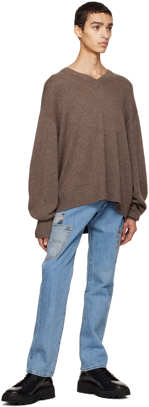 Maryam Nassir Zadeh Blue Thistle Jeans