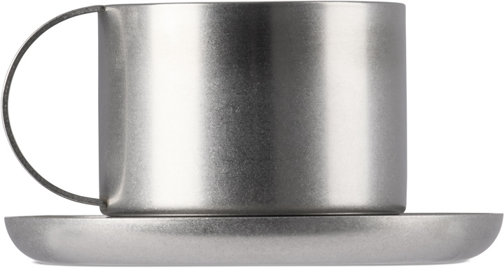 Photo: Service Projects Silver The Arlo 03 Mug & Saucer Set