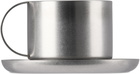 Service Projects Silver The Arlo 03 Mug & Saucer Set