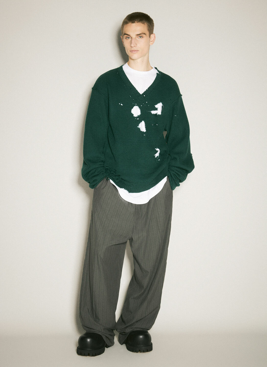 Vetements Destroyed Sweater