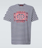 Gucci Logo striped cotton jersey T-shirt