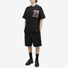 Jil Sander Men's Python Print Pocket T-Shirt in Black