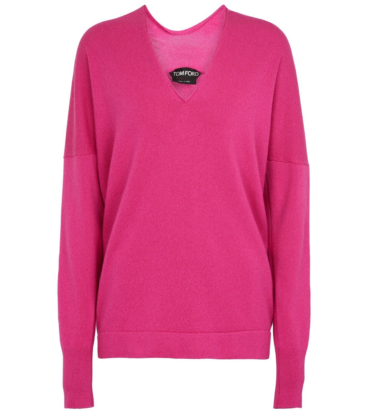 Tom Ford Cashmere and cotton V-neck sweater TOM FORD