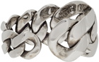 Alexander McQueen Silver Chain Ring