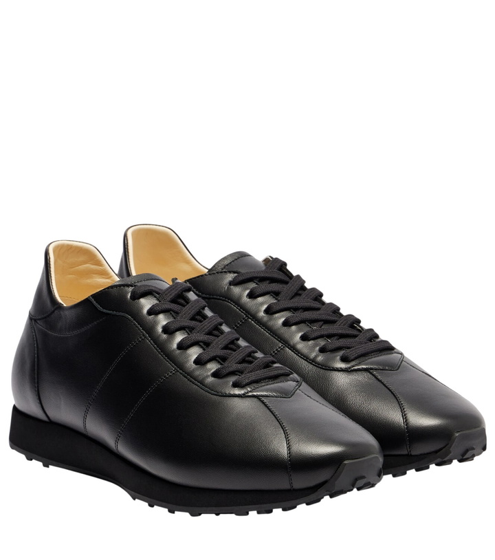 Photo: The Row Mica leather sneakers