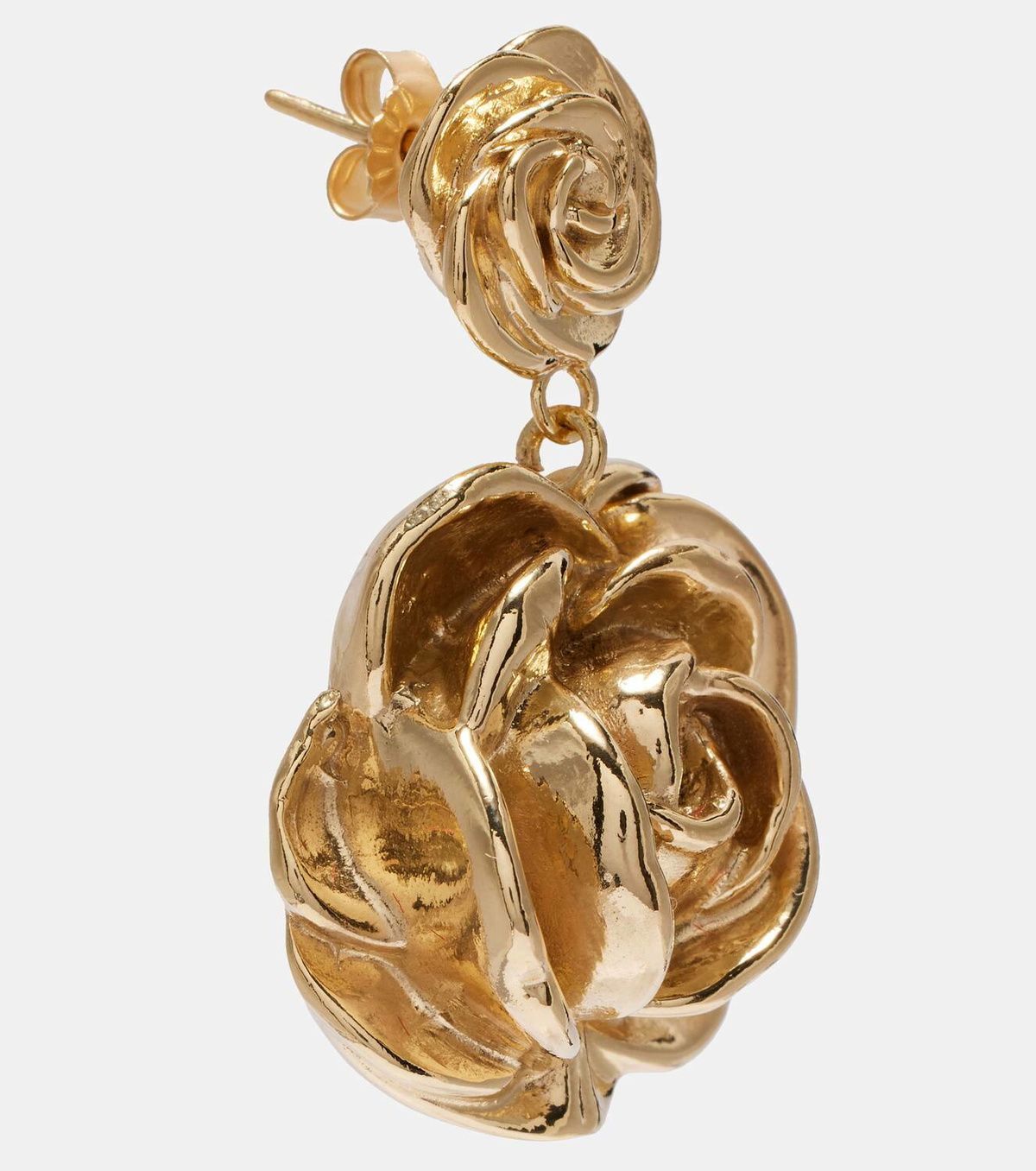 Magda Butrym Floral gold-plated drop earrings