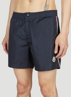 Moncler Striped Swim Shorts