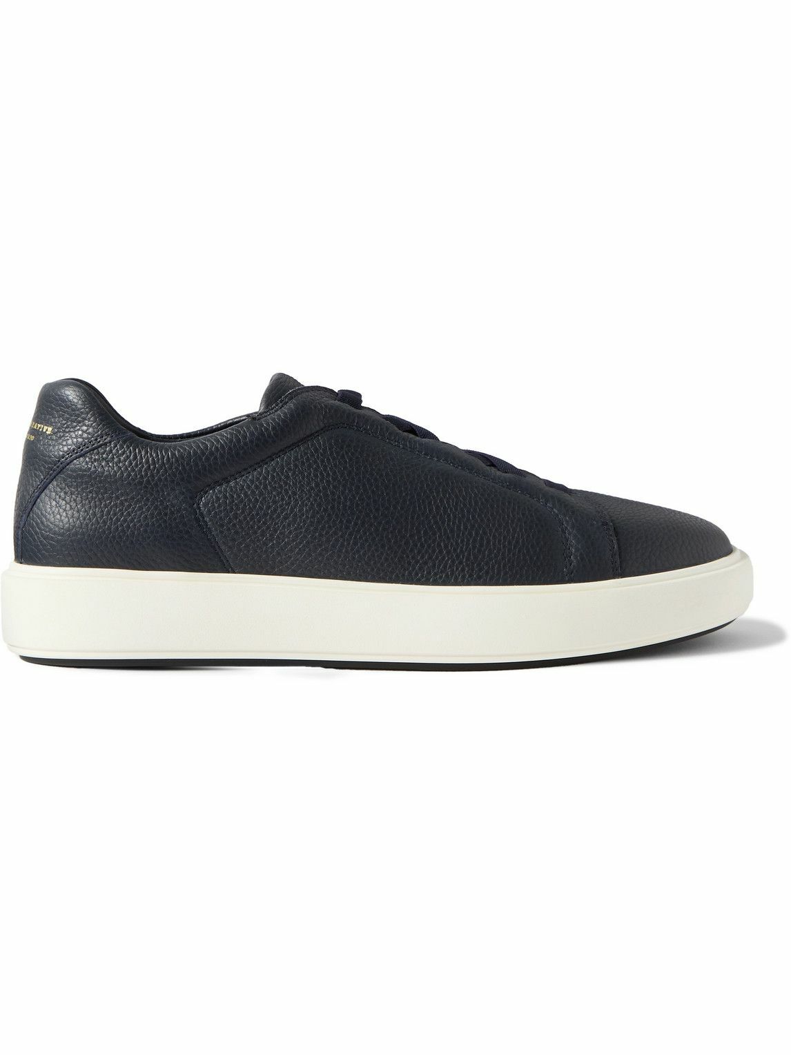 Officine Creative - The Dime Suede-Trimmed Full-Grain