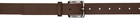 Beaufille SSENSE Exclusive Brown 24/7 Belt