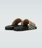 Burberry - Furley Vintage checked slides