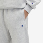 Champion Men's Classic Straight Hem Sweat Pants in Grey Marl