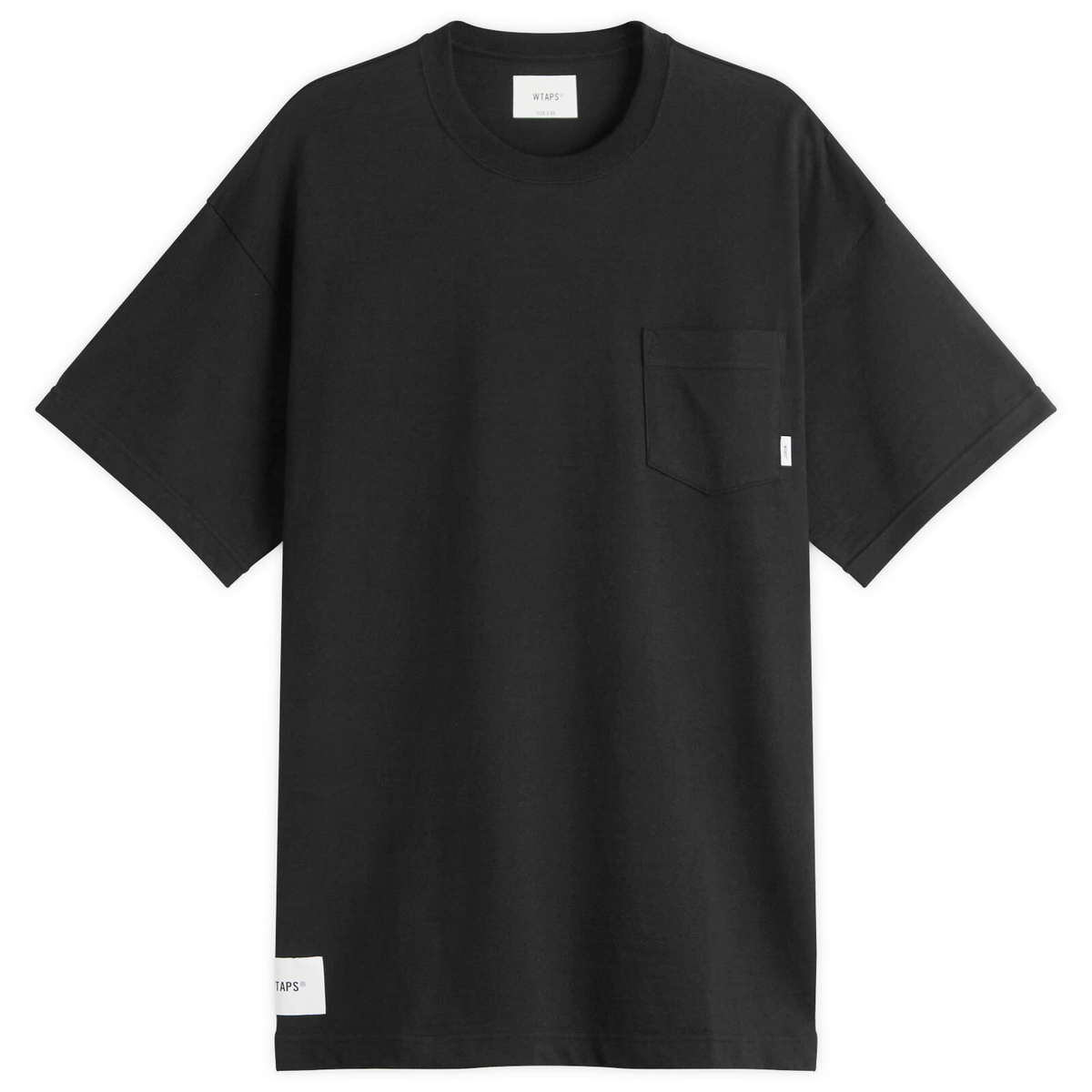 WTAPS Men's 21 Classic Logo T-Shirt in Black WTAPS