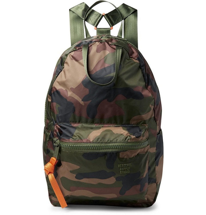 Photo: Herschel Supply Co - Studio City Pack HS6 Camouflage-Print Ripstop Backpack - Army green