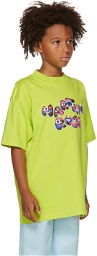 Martine Rose SSENSE Exclusive Kids Green Brittle T-Shirt