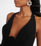 Mugler Scalloped minidress