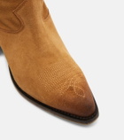 Golden Goose Wish Star fringed suede cowboy boots