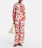 Max Mara Ecru Small canvas tote bag