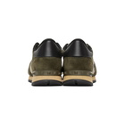 Valentino Green Valentino Garavani Mesh Camouflage Rockrunner Sneakers