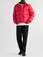 The North Face - 71 Sierra Quilted Ripstop Hooded Down Jacket - Red