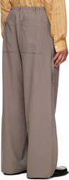SOSHIOTSUKI Gray Wide Judo Trousers
