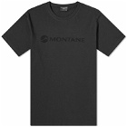 Montane Men's Mono Logo T-Shirt in Midnight Grey