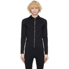 Rick Owens Black Performa Zip-Up Hoodie