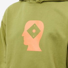 Rapha x Brain Dead Lock Hoody in Olive