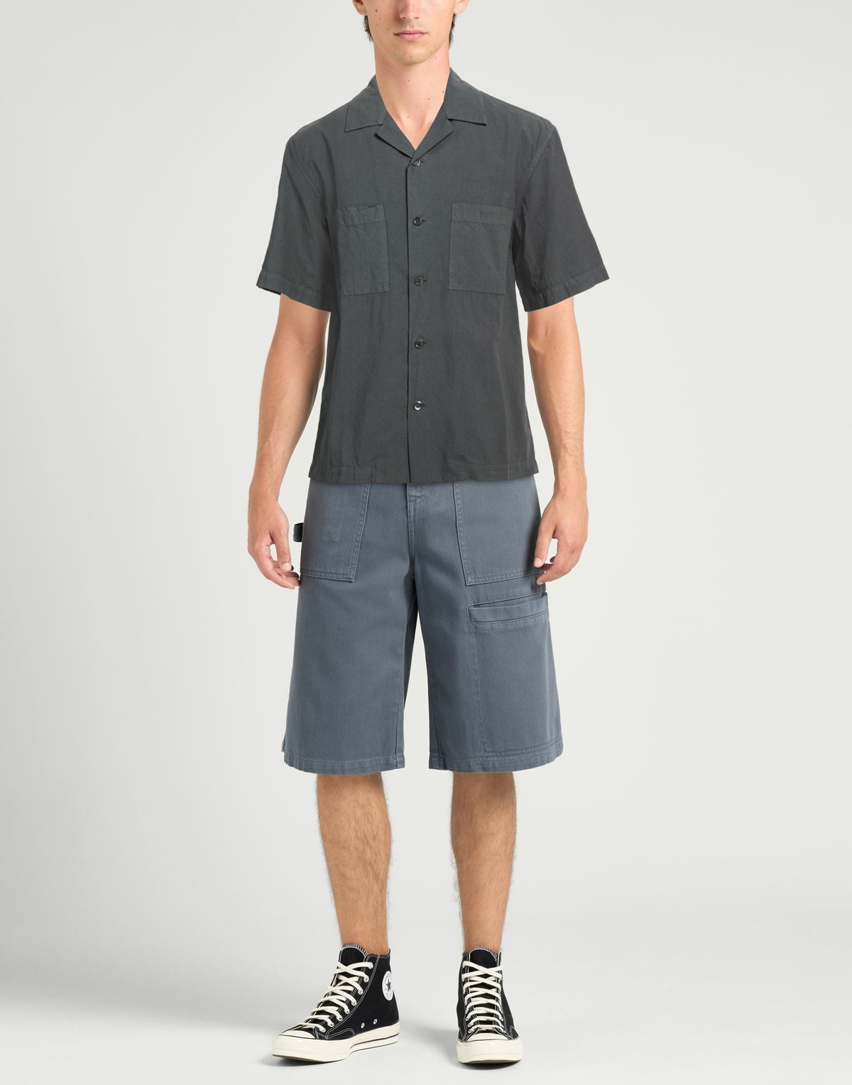 Barena Mens Shirt in Grey