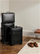 Globe-Trotter - Centenary Leather-Trimmed Vulcanised Fibreboard Check-In Suitcase