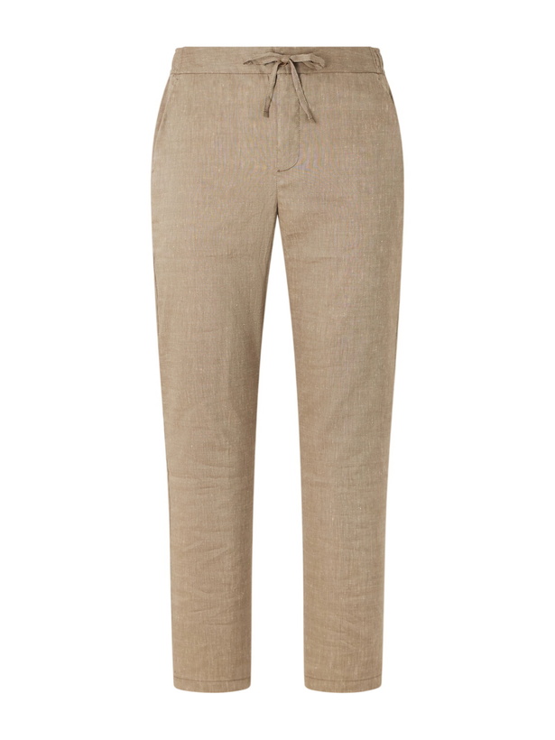 Photo: Frescobol Carioca - Straight-Leg Cotton Suit Trousers - Neutrals