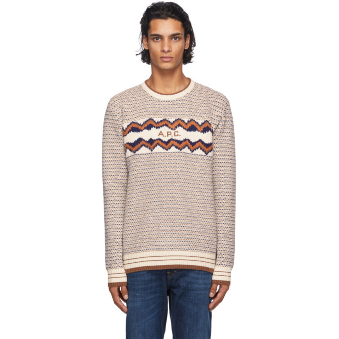 Photo: A.P.C. Off-White Ben Sweater