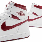 Air Jordan 1 High 85 Sneakers in Team Red/White