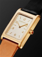 laCalifornienne - Daybreak 24mm Rose Gold-Plated and Leather Watch, Ref. No. YG DB-05
