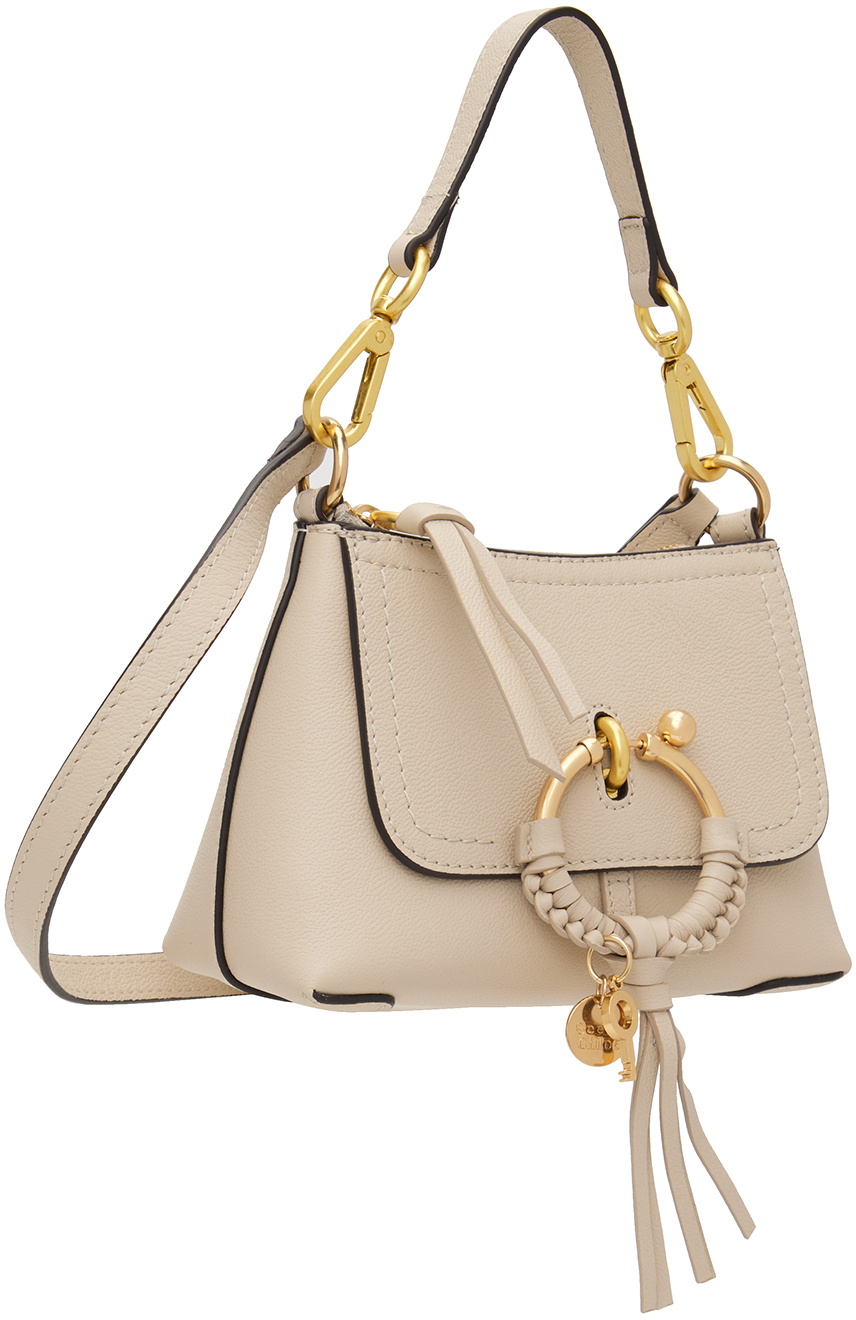 See by Chloé Beige Joan Mini Crossbody Bag